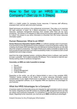 lokalisoitu hris|Access Local .